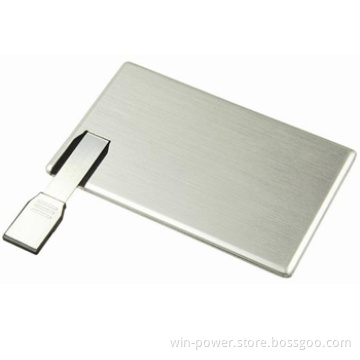 Credit Card USB Flash Drive with Metal Shell